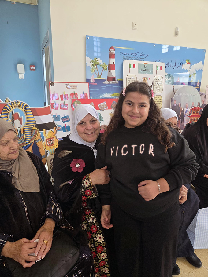 ملتقى الأجيال في مدرسة أجيال الابتدائية في جلجولية